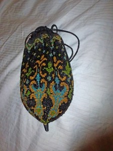 beaded reticule