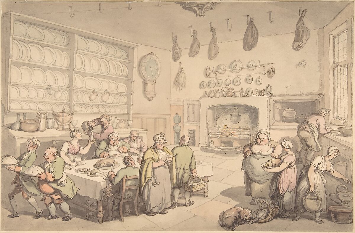 Squire's Kitchen Rowlandson